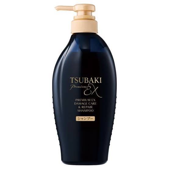 Tsubaki Premium EX Camellia Oil Hair Shampoo for Damaged Hair 450ml
